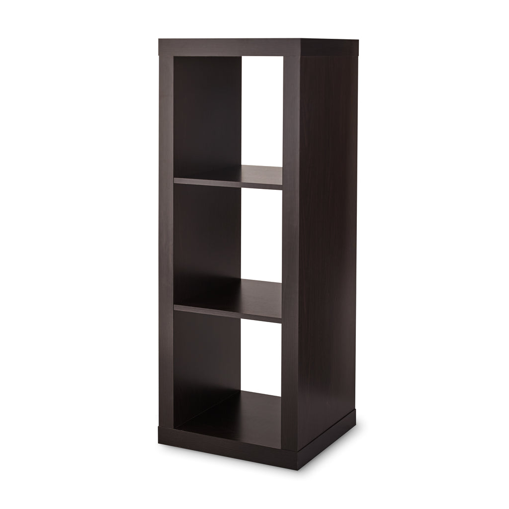 3-Cube Storage Organizer, Espresso