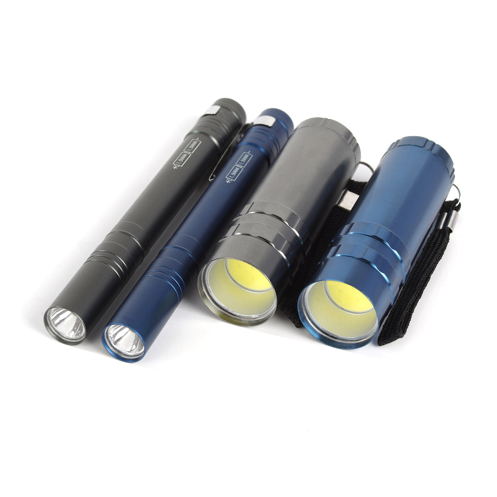 6-Piece LED Flashlight & Penlight & Headlamp Combo