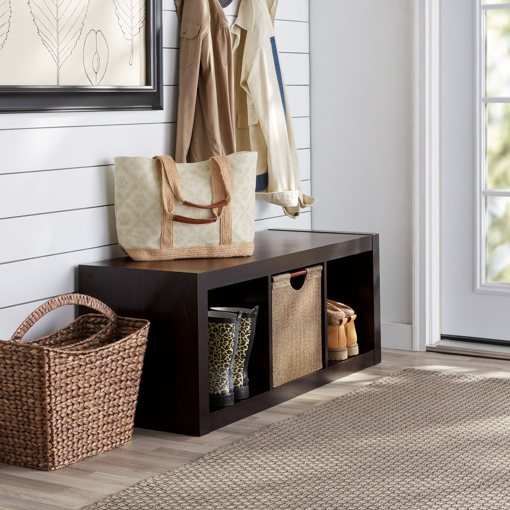 3-Cube Storage Organizer, Espresso