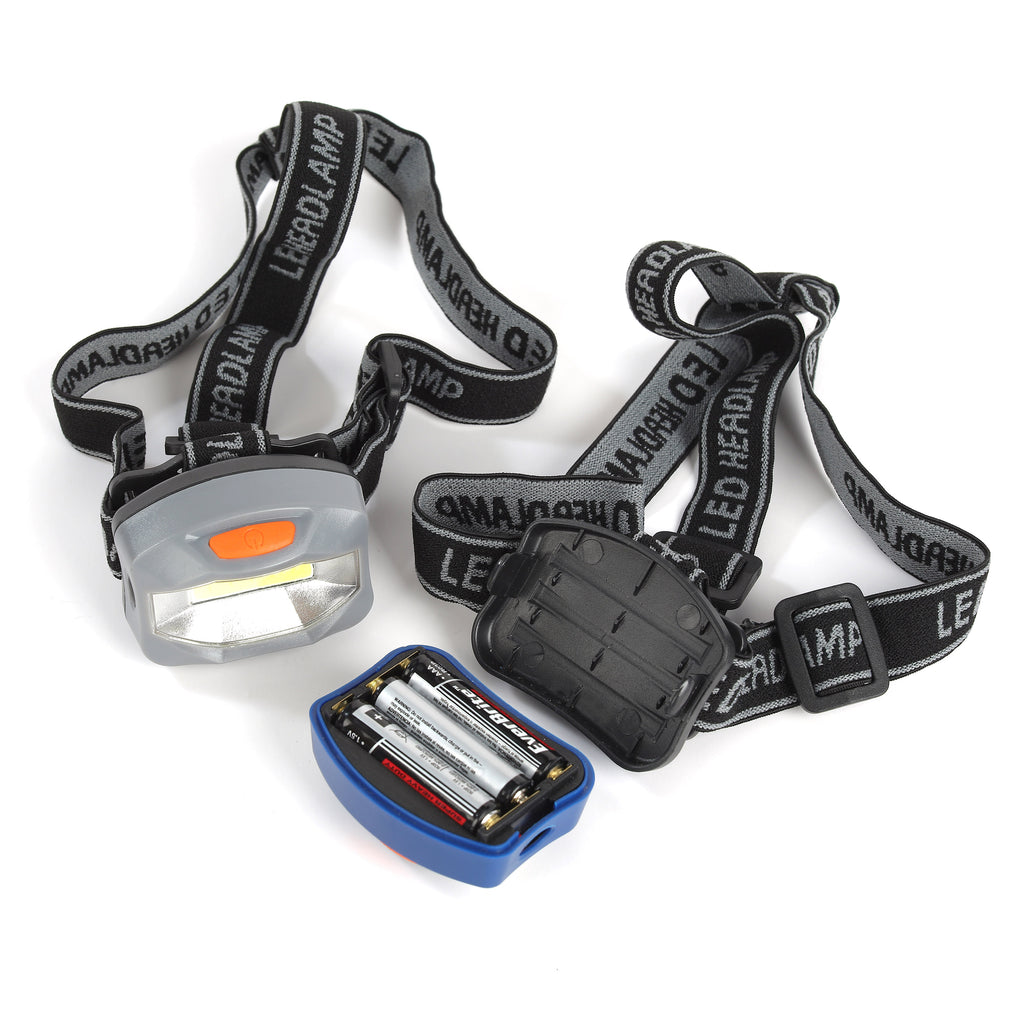 6-Piece LED Flashlight & Penlight & Headlamp Combo